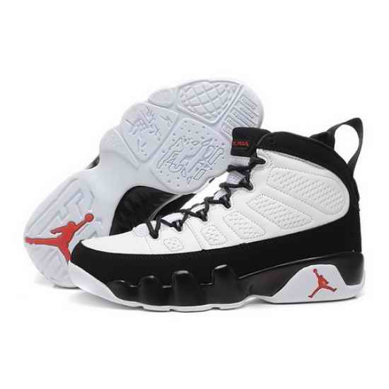 Air Jordan 9 Shoes 2015 Mens White Black Red